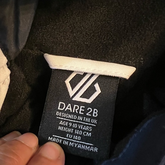 Dare2B Ski Jacket Entail Youth Girls 9 10 Winter Snow Coat Hoodie Waterproof - Picture 5 of 14